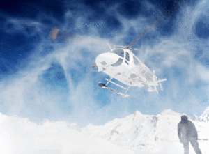 Heli-ski