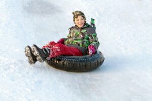 snowtubing